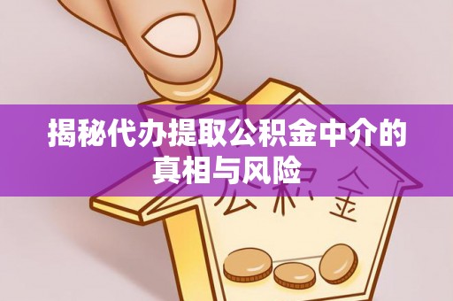 信州揭秘代办提取公积金中介的真相与风险